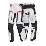 BELA TRANSFORMER Moto Textil Calcas Cinza Preto Vermelho
