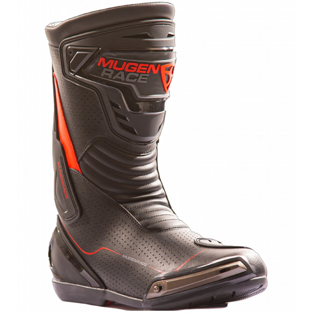 MUGENRACE BOT-MNR-2393 DESPORTIVA BOTAS PRETO VERMELHO
