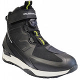 MUGENRACE BOT-MNR-2461 MOTOCICLISTA BOTAS PRETAS AMARELO FLUORESCENTE