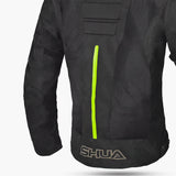 SHUA GRAVITY MESH Moto Senhora Textil Casacos Preto Fluorescente