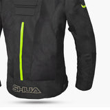 SHUA GRAVITY MESH Moto Senhora Textil Casacos Preto Fluorescente