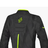 SHUA GRAVITY MESH Moto Senhora Textil Casacos Preto Fluorescente
