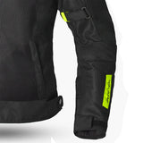 SHUA GRAVITY MESH Moto Senhora Textil Casacos Preto Fluorescente