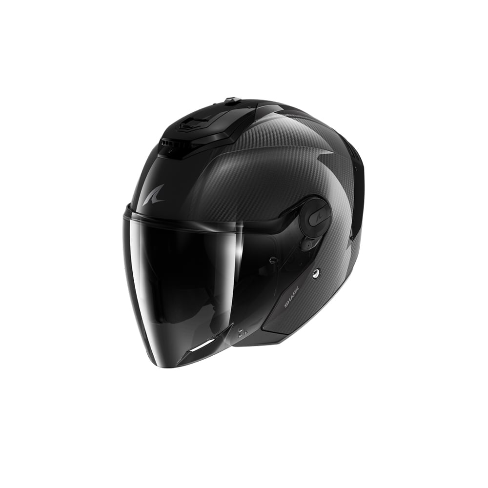 SHARK RS JET CARBON Motorcycle Helmet Black – 1 – Maximomoto PT