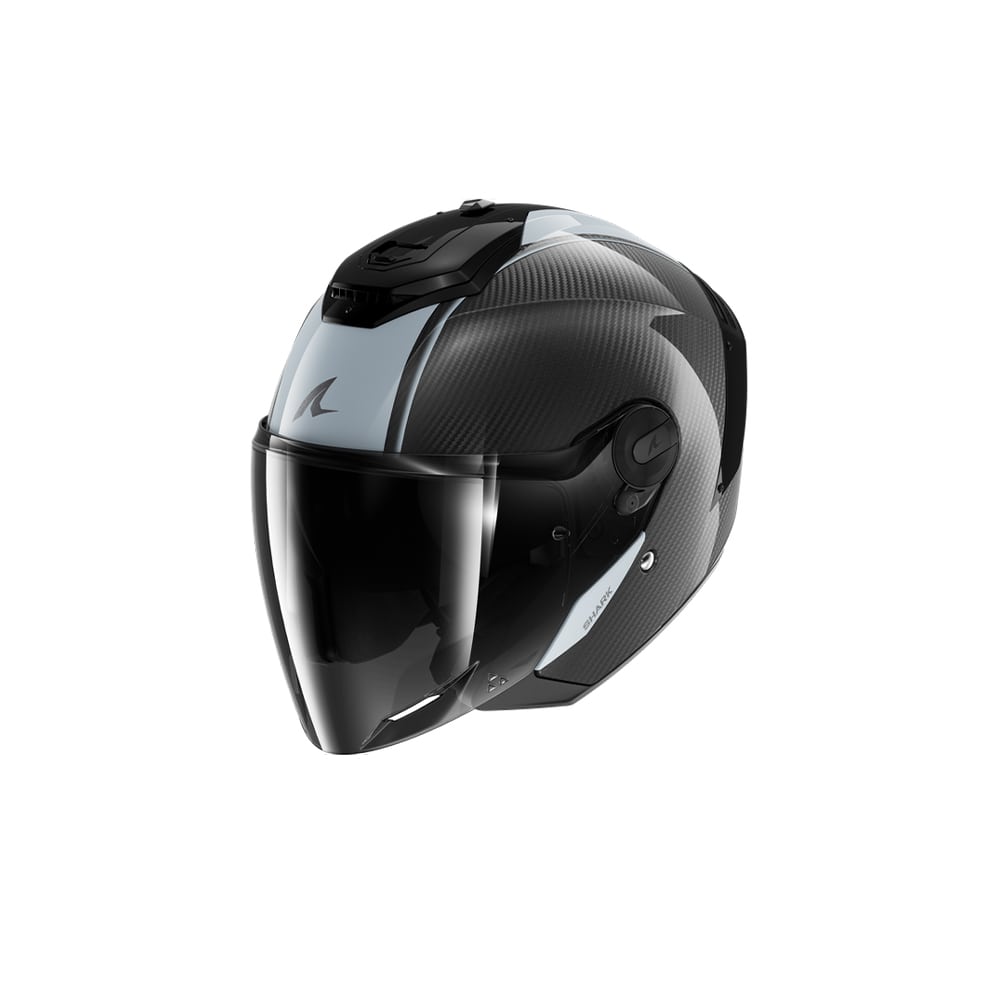 SHARK RS JET CARBON Motorcycle Helmets Silver – 1 – Maximomoto PT