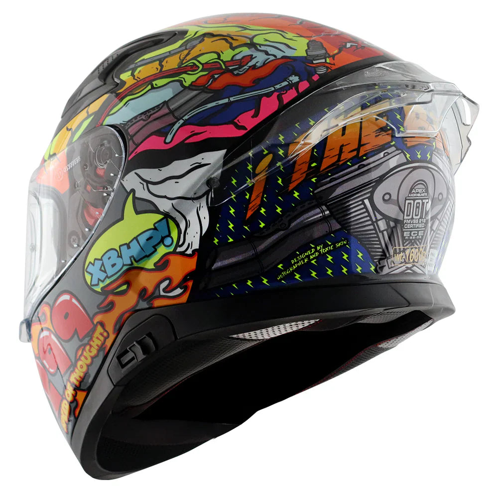 AXOR APEX XBHP 299 DV CAPACETES INTEGRAL DE MOTO MULTICOLOR – 7 – Maximomoto PT