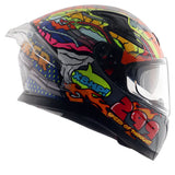 AXOR APEX XBHP 299 DV CAPACETES INTEGRAL DE MOTO MULTICOLOR