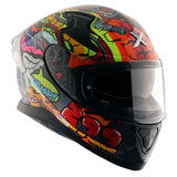 AXOR APEX XBHP 299 DV CAPACETES INTEGRAL DE MOTO MULTICOLOR
