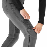 SHIMA ZENITH VAQUEROS DE MOTO MUJER GRIS