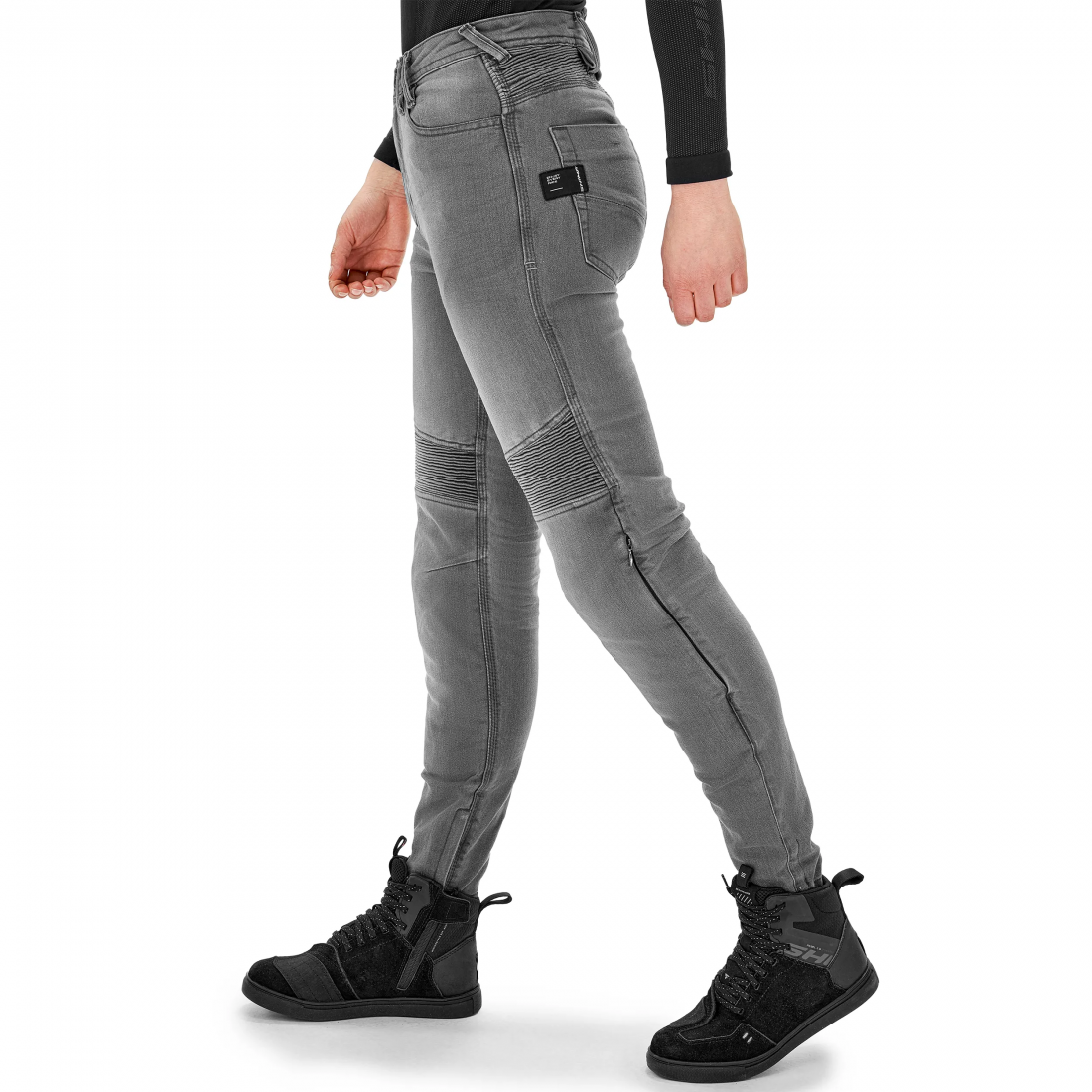 SHIMA ZENITH VAQUEROS DE MOTO MUJER GRIS – 6 – Maximomoto PT