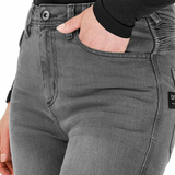 SHIMA ZENITH VAQUEROS DE MOTO MUJER GRIS