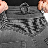 SHIMA ZENITH VAQUEROS DE MOTO MUJER GRIS