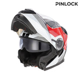 ACERBIS CASCO SEREL 2206 BLANCO ROJO