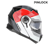 ACERBIS CASCO SEREL 2206 BLANCO ROJO