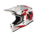 ACERBIS CASCO LINEAR 2206 BLANCO ROJO