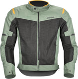 ACERBIS RAMSEY VENTED 2.0 CE CHAQUETA DE HOMBRE VERDE AMARILLO