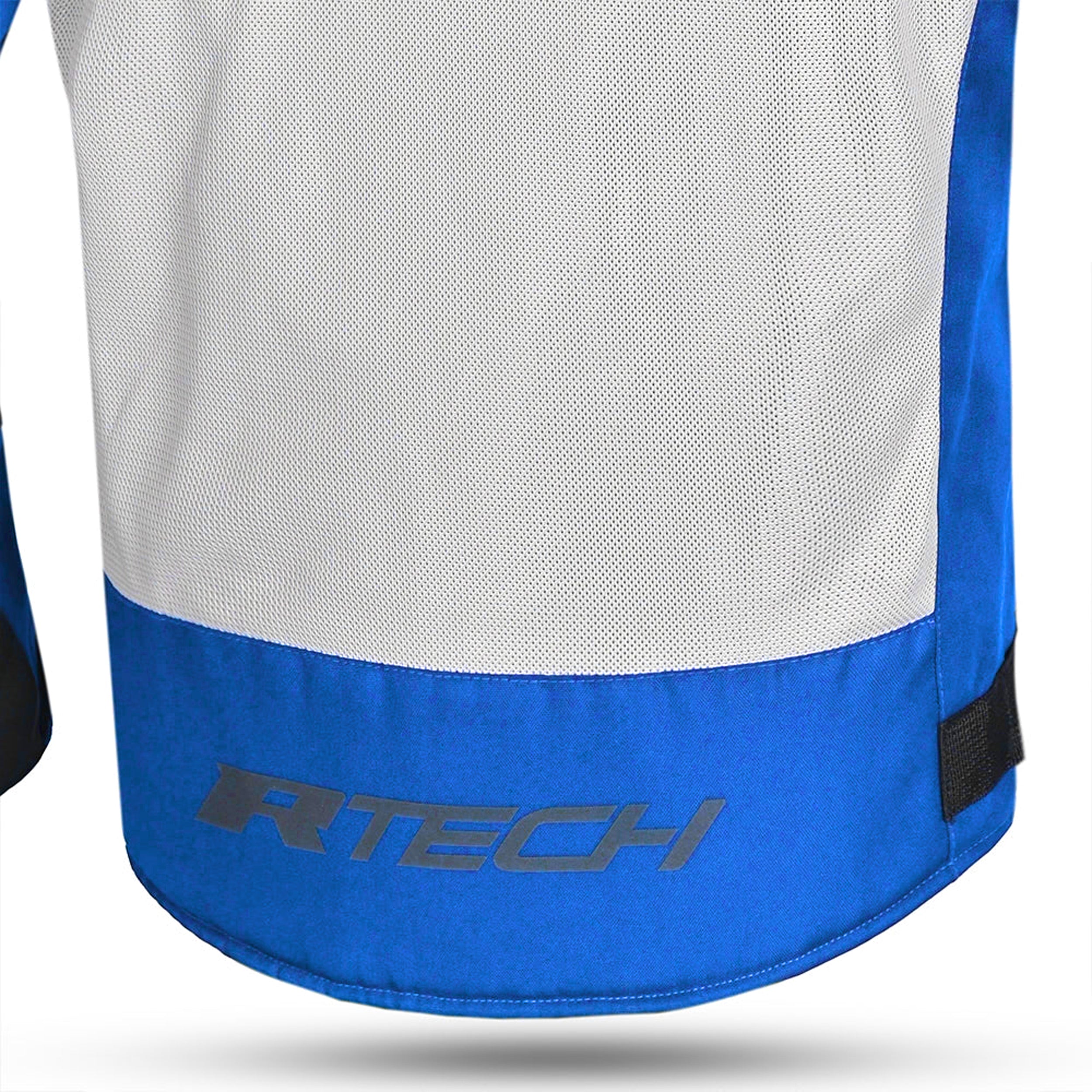 R-TECH SPIRAL MESH Moto Textil Casacos Azul Gelo Vermelho