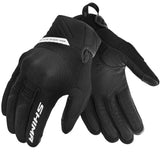 SHIMA SONIC LUVAS DE MOTO HOMEM PRETO BLANCO