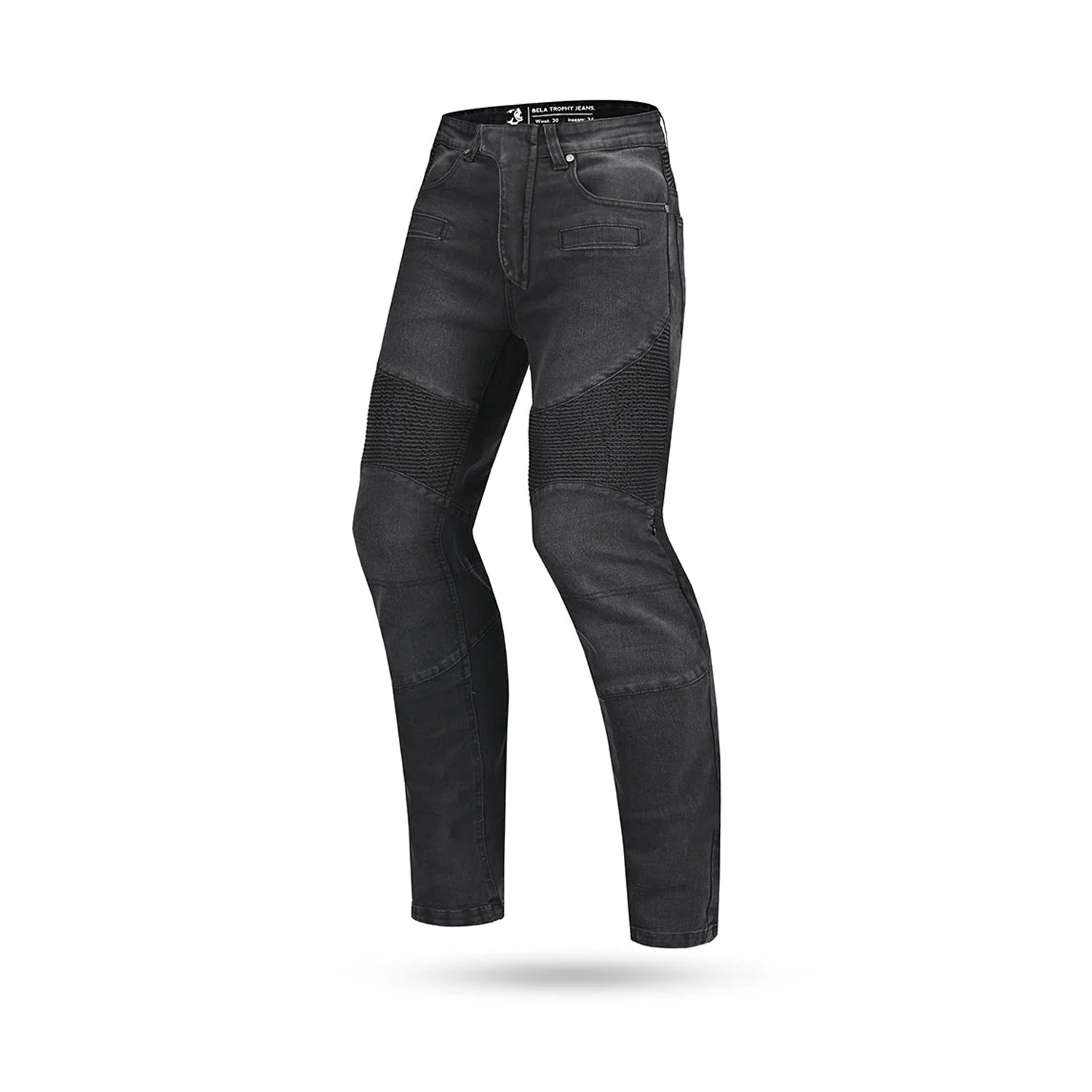 BELA KEVLAR TROPHY Moto Black Pants 34L Inseam – 1 – Maximomoto PT