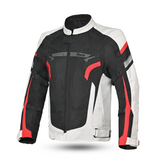 BELA HIGHLAND Motociclista Casaco Antracite Cáqui Preto Vermelho