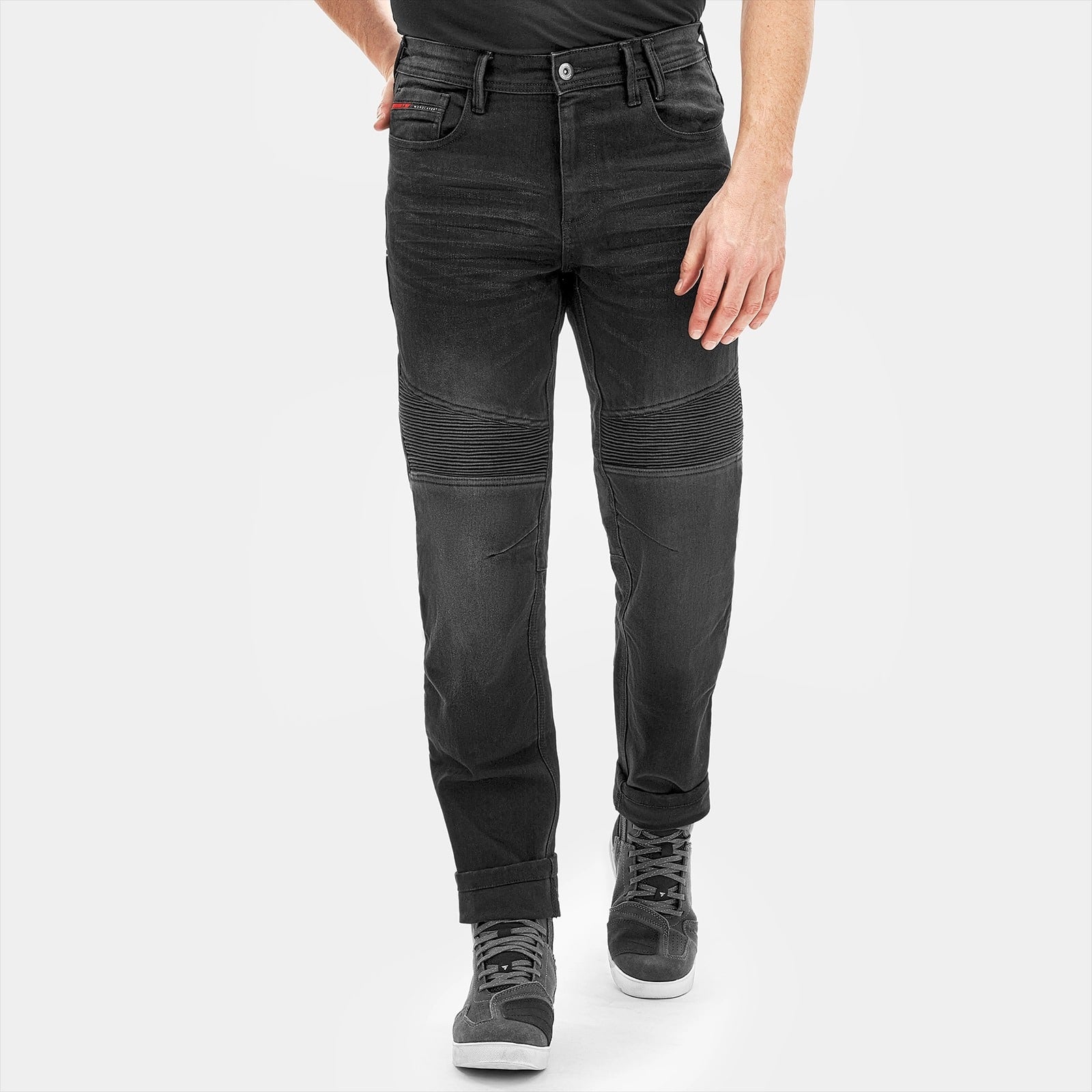 SHIMA ZENITH VAQUEROS DE MOTO HOMBRE NEGRO – 3 – Maximomoto PT