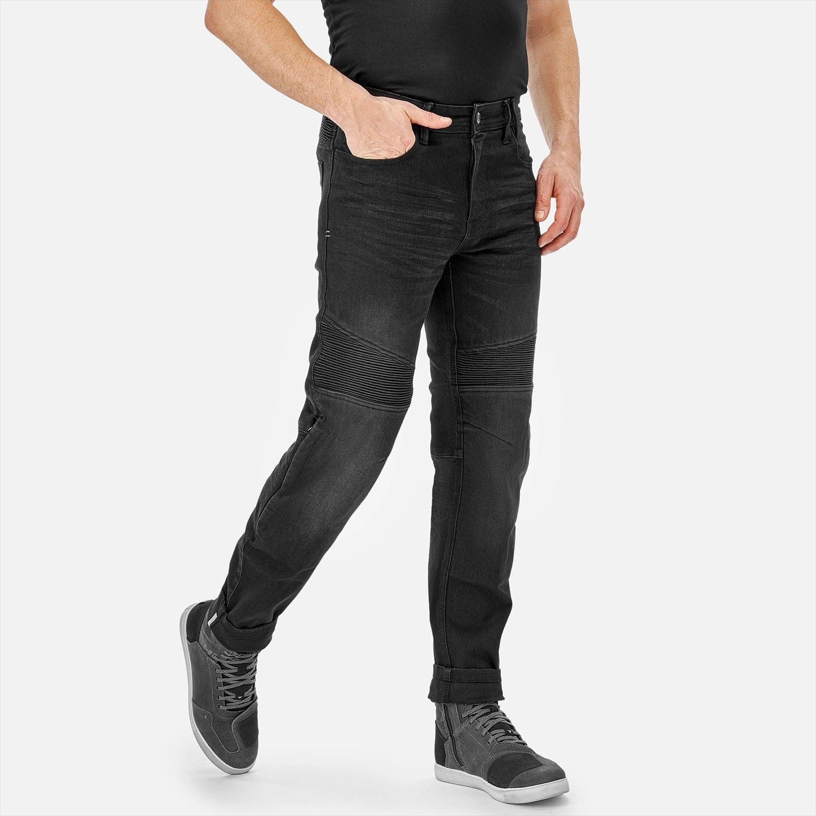 SHIMA ZENITH VAQUEROS DE MOTO HOMBRE NEGRO – 4 – Maximomoto PT