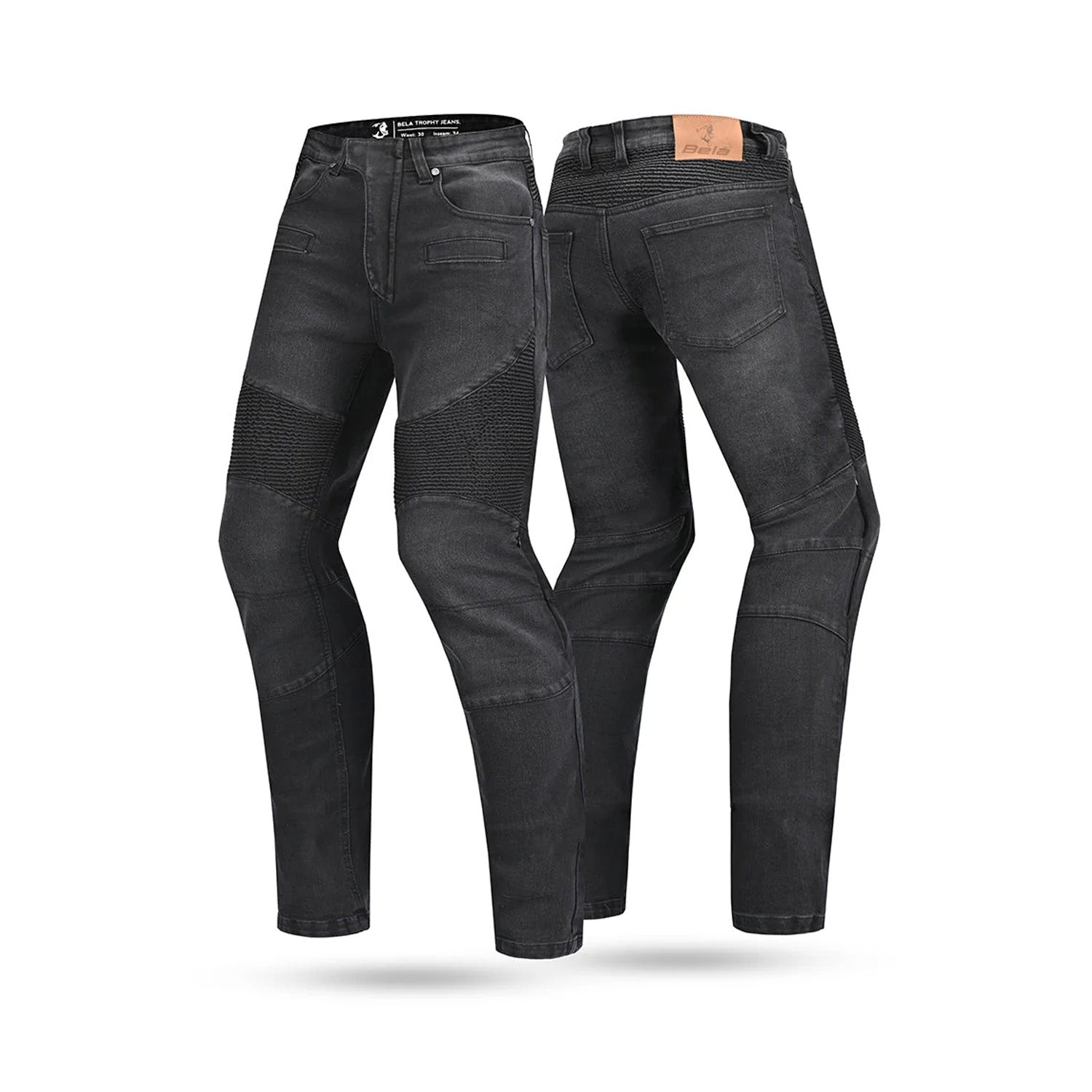 BELA KEVLAR TROPHY Moto Black Pants 34L Inseam – 2 – Maximomoto PT