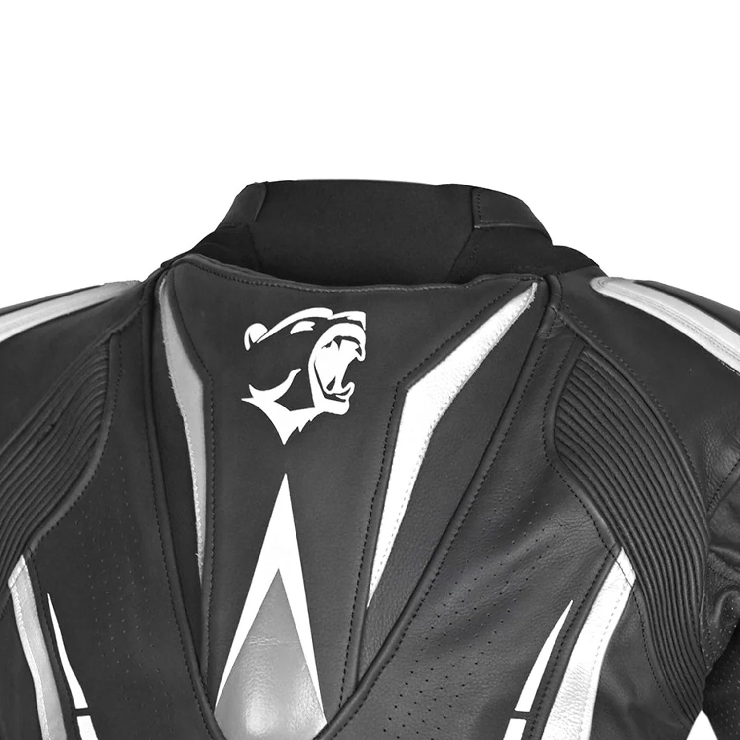 BELA Rocket Men's Motorcycle Leather Jackets Black White – 6 – Maximomoto PT
