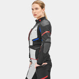 SHIMA DUNE SENHORA DE TURISMO DE MOTO CASACOS TEXTIL AZUL