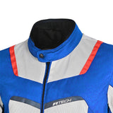R-TECH SPIRAL MESH Moto Textil Casacos Azul Gelo Vermelho