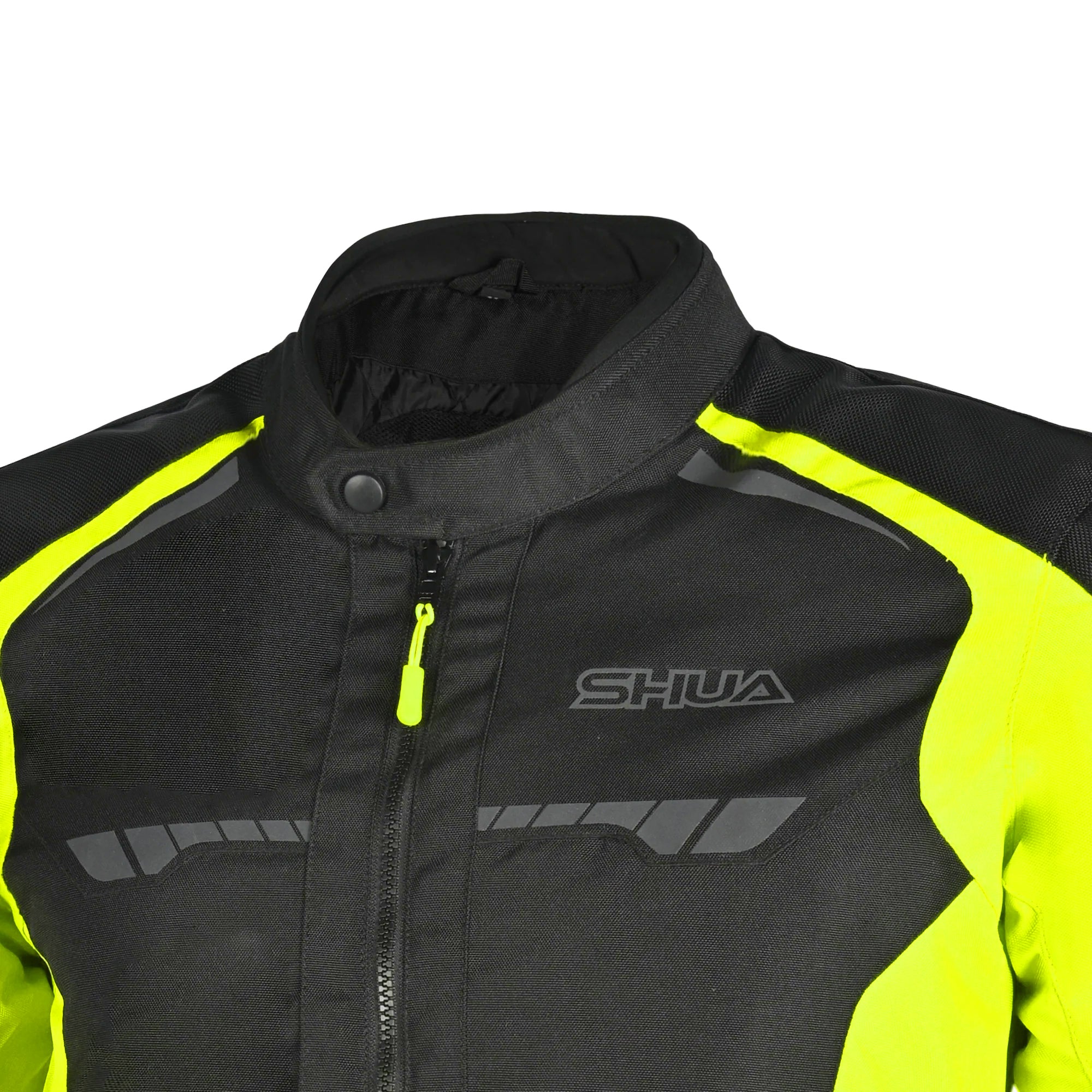 SHUA IMMORTAL Moto Cascos Preto Fluorescente Amarelo