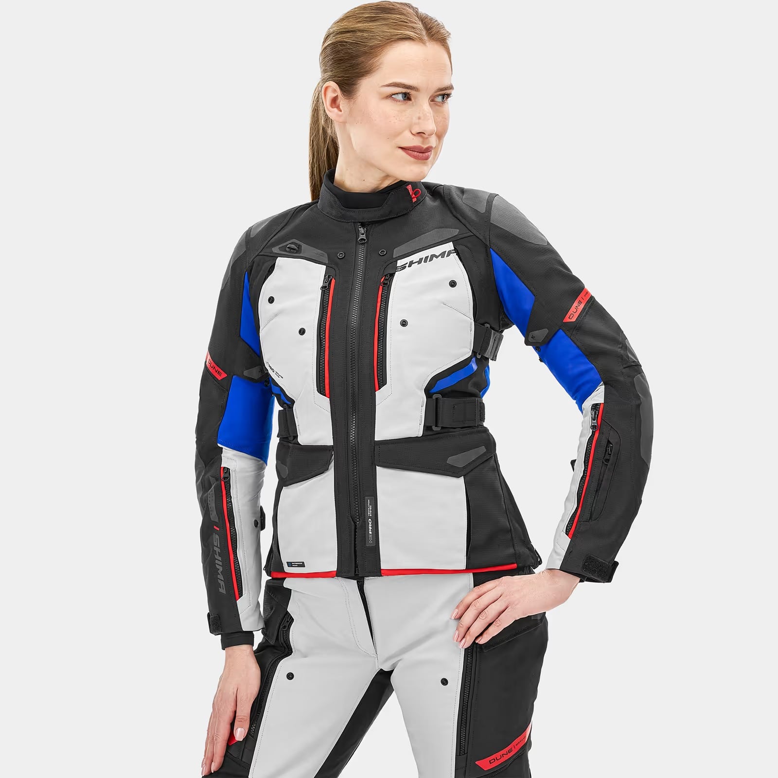 SHIMA DUNE SENHORA DE TURISMO DE MOTO CASACOS TEXTIL AZUL – 6 – Maximomoto PT