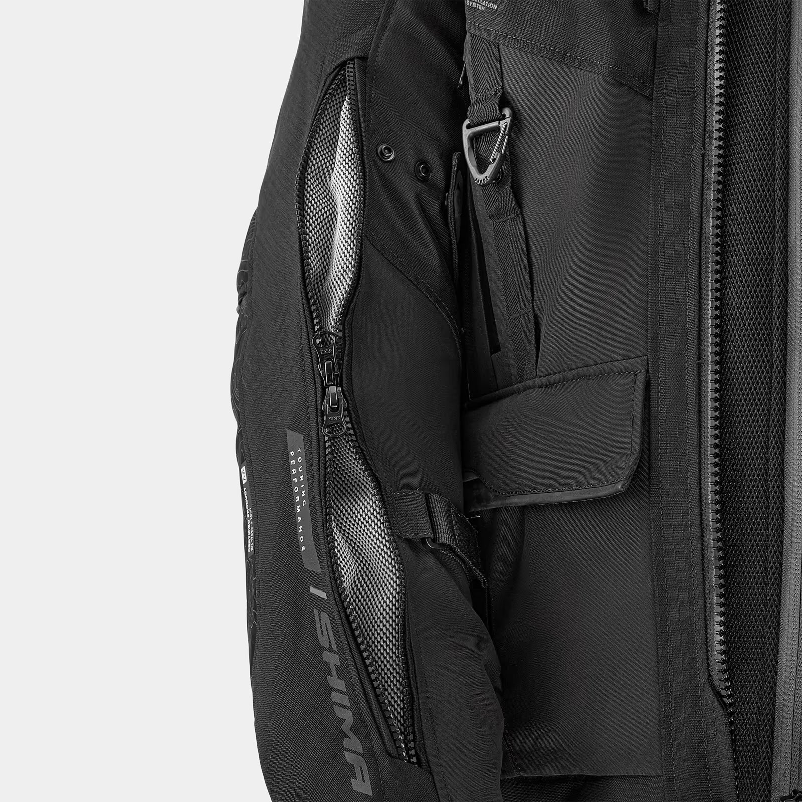 SHIMA TRACKER HOMBRE DE MOTO DE TURISMO CHAQUETA NEGRO – 11 – Maximomoto PT