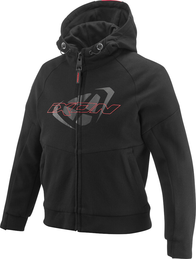 IXON TOUCHDOWN NIÑOS TEXTIL CHAQUETA Negro Rojo – 1 – Maximomoto PT