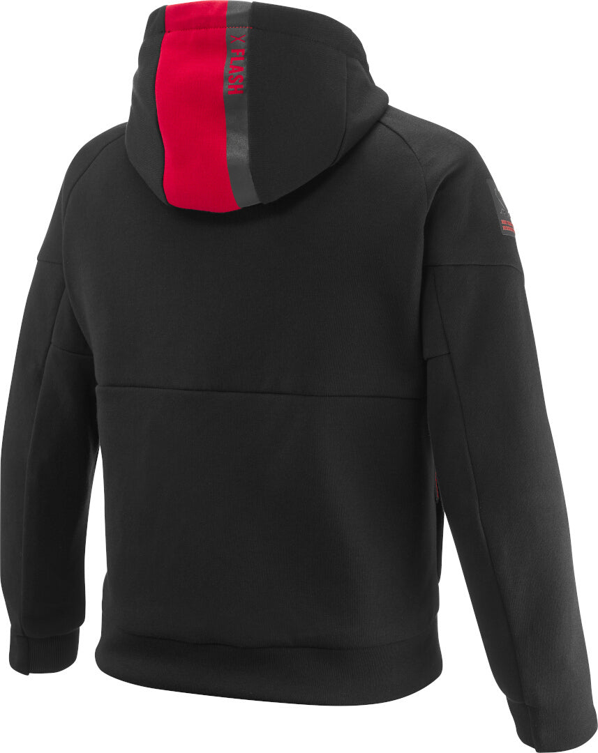 IXON TOUCHDOWN NIÑOS TEXTIL CHAQUETA Negro Rojo – 2 – Maximomoto PT