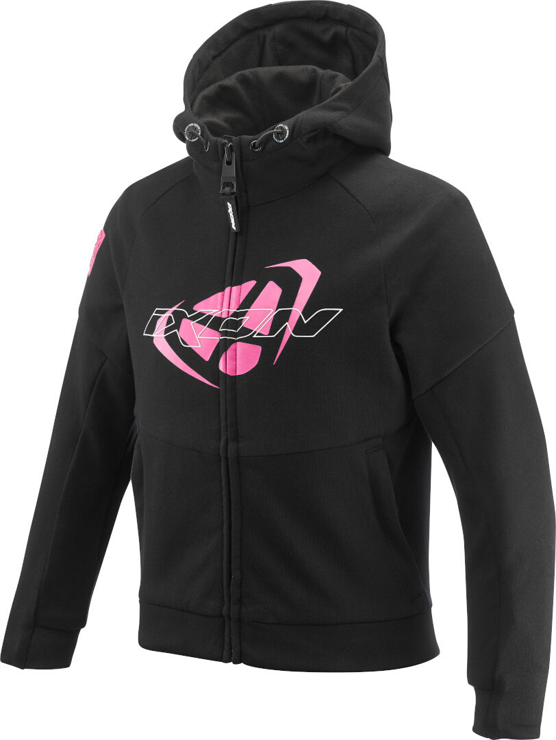 IXON TOUCHDOWN KIDS L Moto Urbana Chaqueta Negro Rosa Brillante – 1 – Maximomoto PT