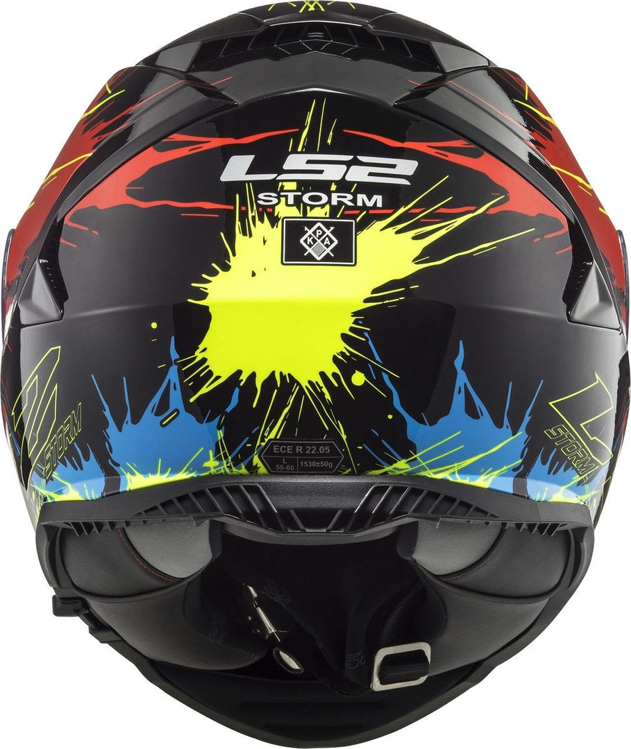LS2 FF800 STORM DROP YELLOW BLACK RED – 7 – Maximomoto PT