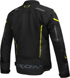 IXON STRIKER AIR Moto Hombre Chaqueta Negro Antracita Amarillo