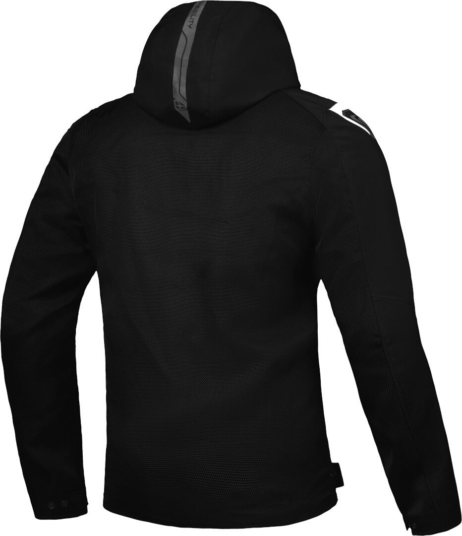 IXON FIERCE Moto Textil Hombre Jacket Black Gray White – 2 – Maximomoto PT