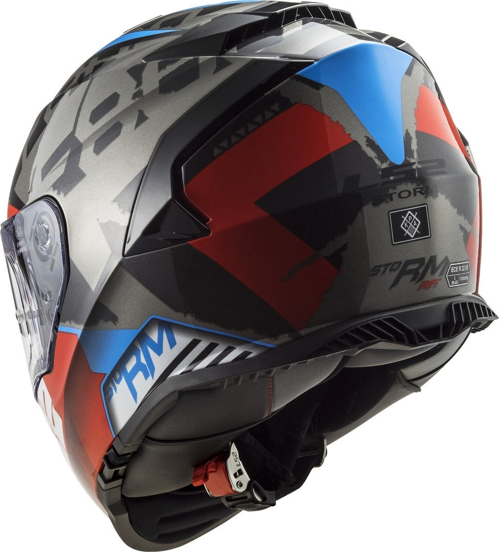 LS2 FF800 STORM SPRINTER BLACK RED TITANIUM – 4 – Maximomoto PT