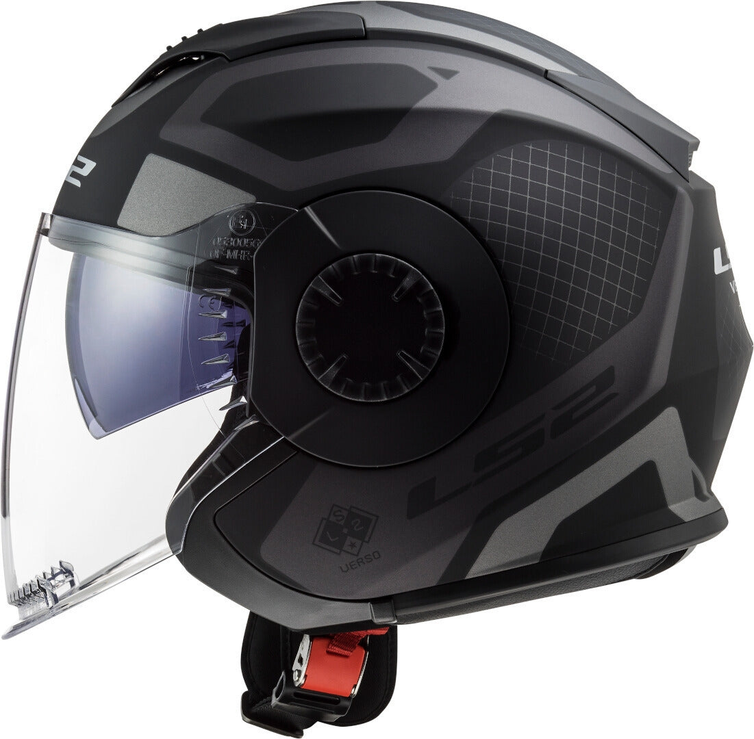 LS2 OF570 VERSO MARKER MATT BLACK TITANIUM – 5 – Maximomoto PT