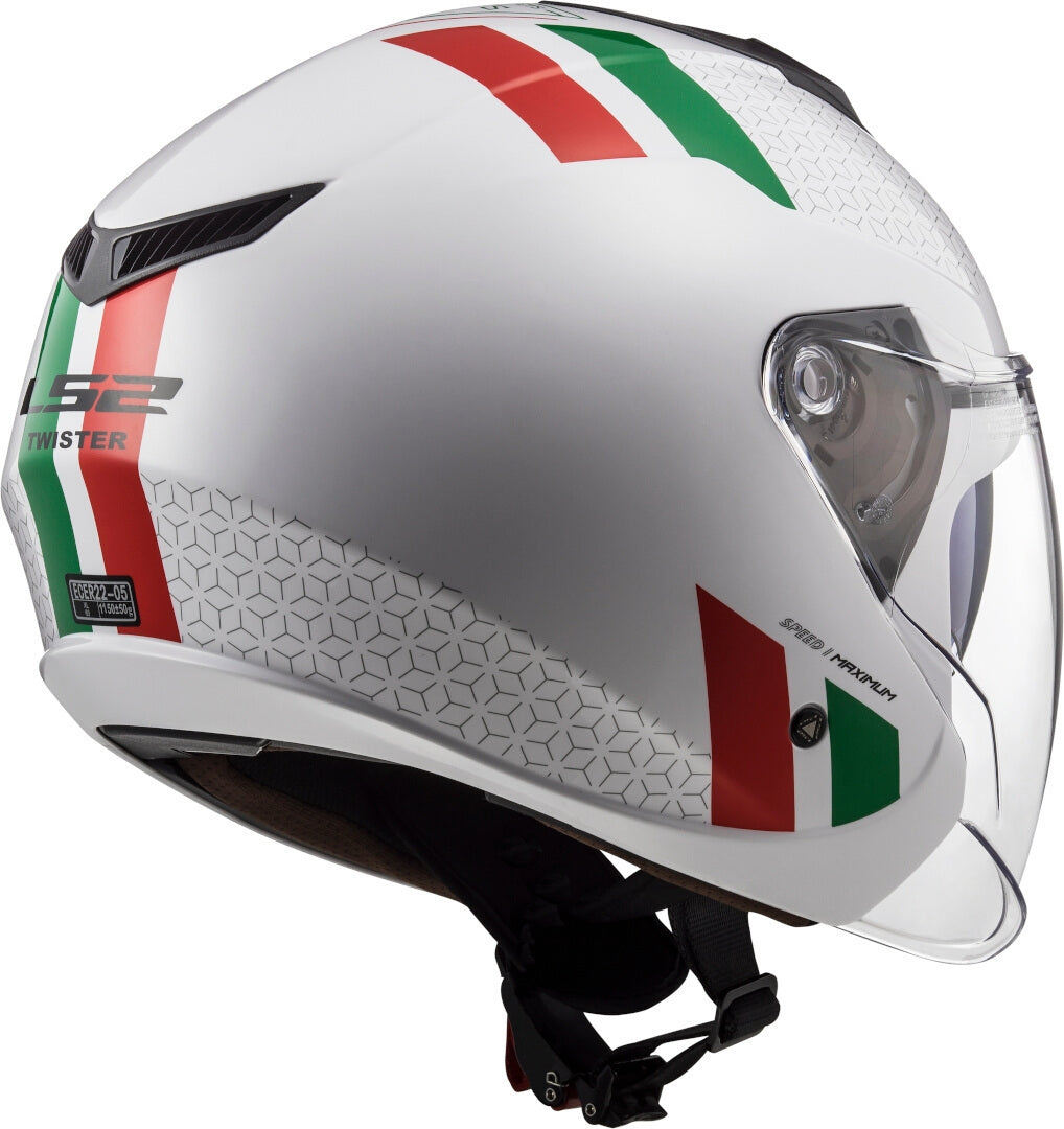 LS2 OF573 TWISTER II COMBO WHITE GREEN RED – 2 – Maximomoto PT
