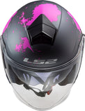 LS2 OF573 TWISTER II XOVER TITANIUM PURPLE
