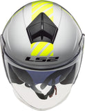 LS2 OF573 TWISTER II LUNA WHITE SILVER