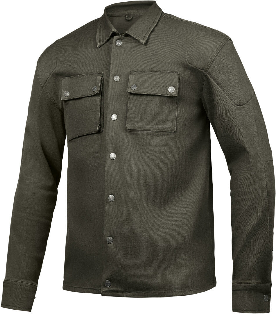 IXON SETTLER Men's Textile Motorcycle Shirt Khaki – 1 – Maximomoto PT