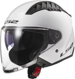 LS2 OF600 COPTER GLOSS WHITE