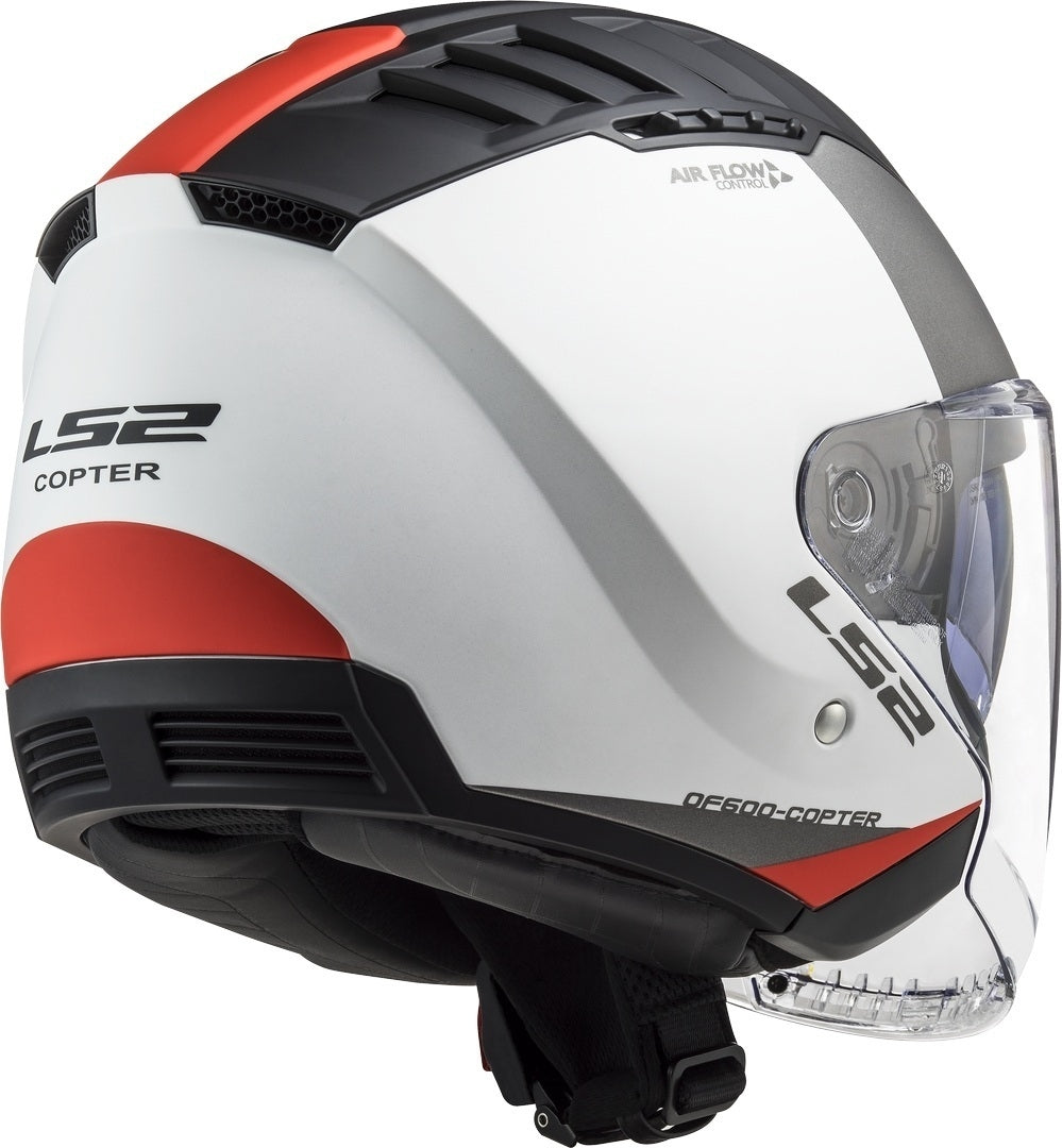 LS2 OF600 COPTER URBANE MATT WHITE RED – 2 – Maximomoto PT