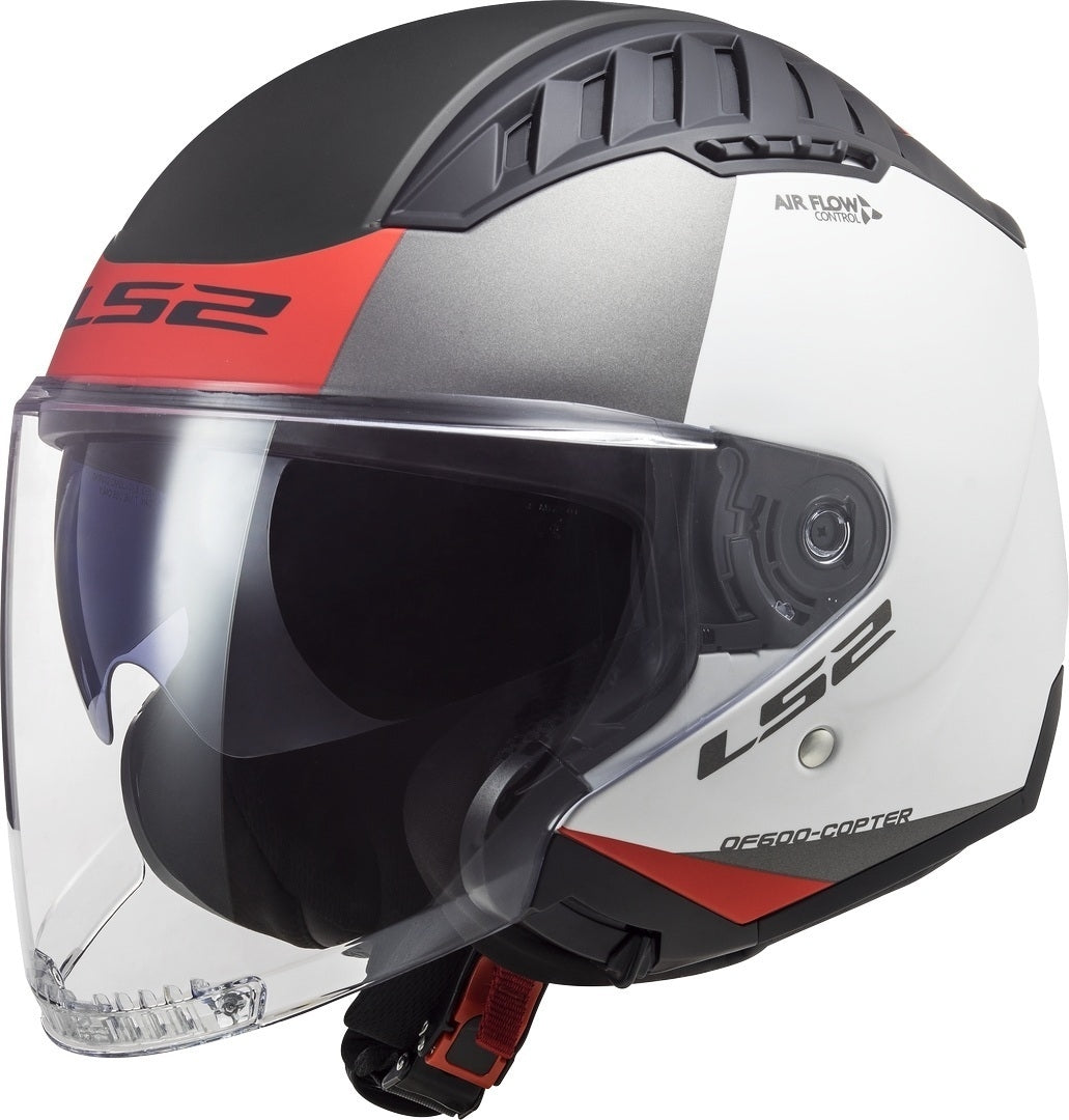 LS2 OF600 COPTER URBANE MATT WHITE RED – 1 – Maximomoto PT
