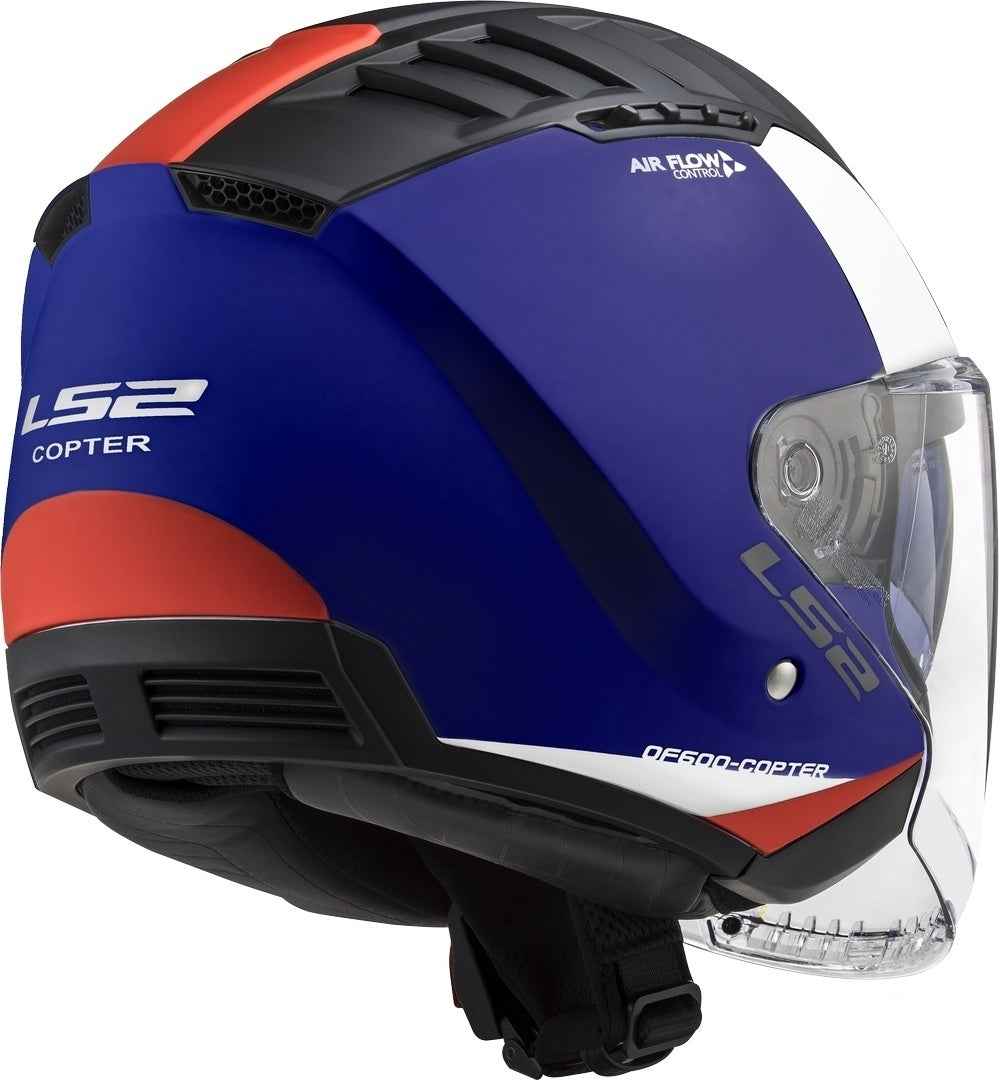LS2 OF600 COPTER URBANE MATT BLUE RED – 2 – Maximomoto PT
