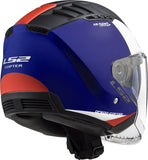LS2 OF600 COPTER URBANE MATT BLUE RED